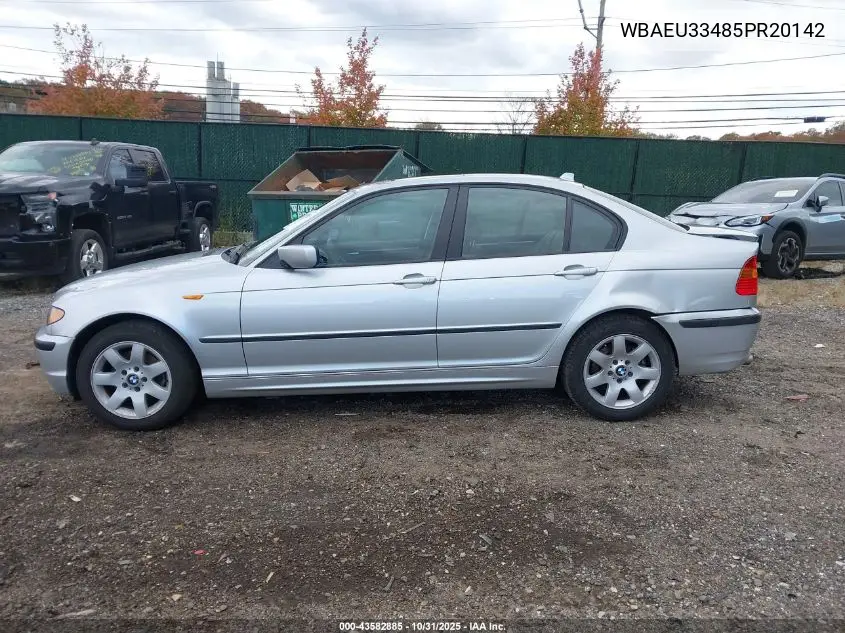 WBAEU33485PR20142 2005 BMW 325Xi