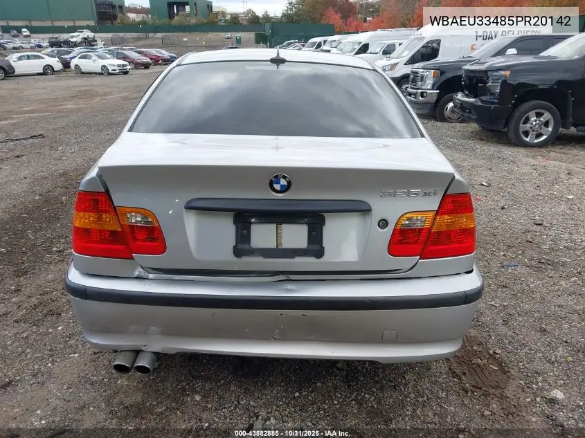 WBAEU33485PR20142 2005 BMW 325Xi