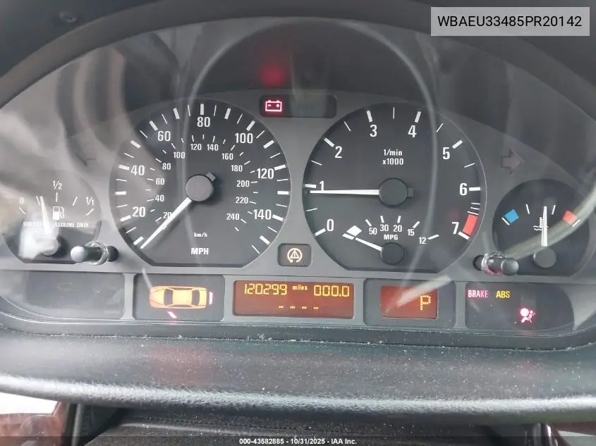 WBAEU33485PR20142 2005 BMW 325Xi
