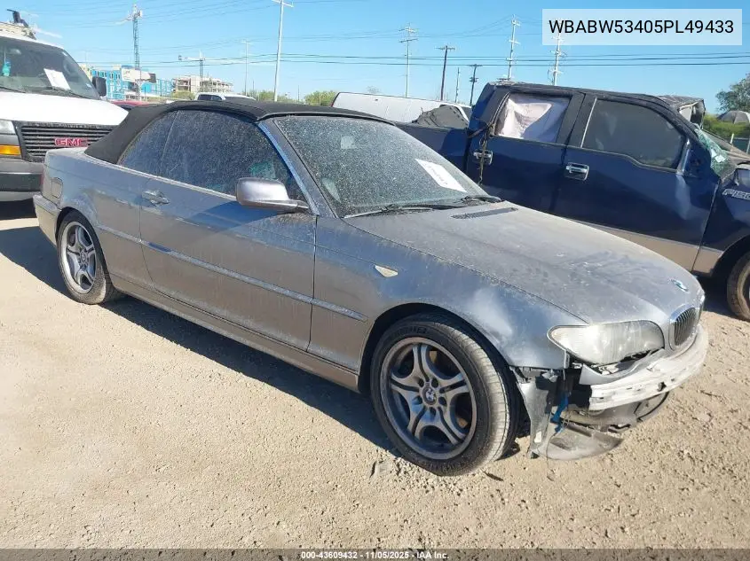 WBABW53405PL49433 2005 BMW 330Ci