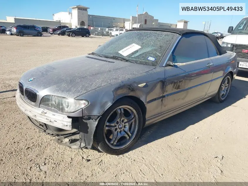 WBABW53405PL49433 2005 BMW 330Ci