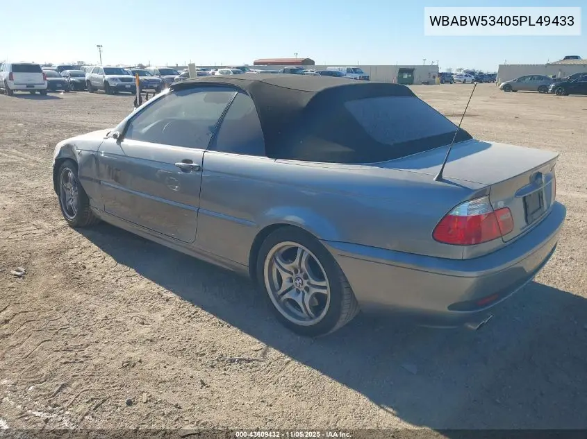 WBABW53405PL49433 2005 BMW 330Ci