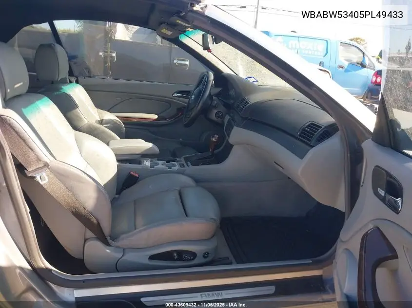 WBABW53405PL49433 2005 BMW 330Ci