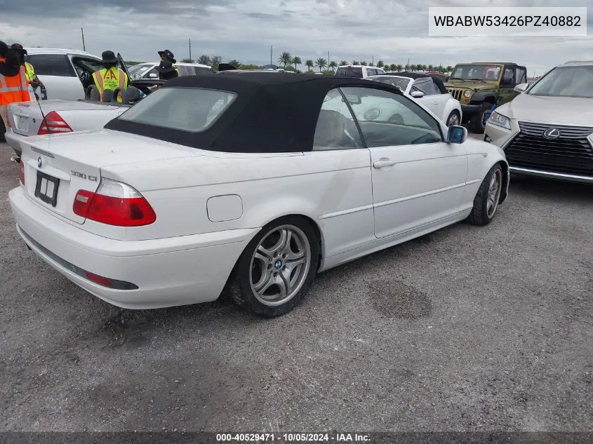 WBABW53426PZ40882 2006 BMW 330 Ci