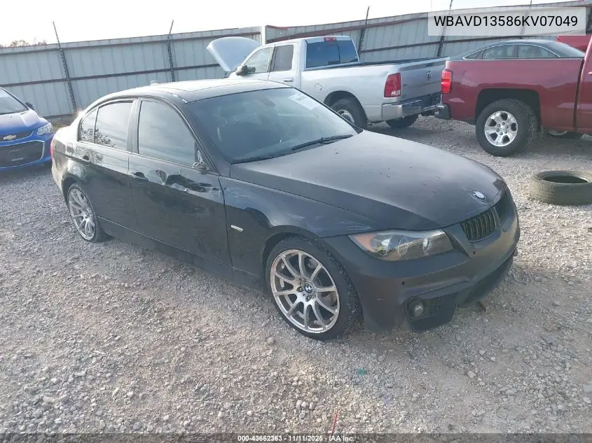 WBAVD13586KV07049 2006 BMW 325Xi