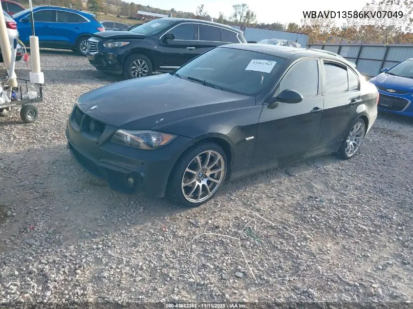 WBAVD13586KV07049 2006 BMW 325Xi