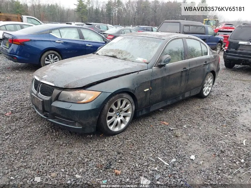WBAVD33576KV65181 2006 BMW 330Xi