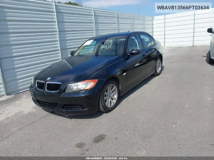 WBAVB13566PT03634 2006 BMW 325I