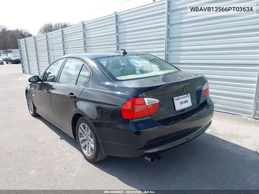 WBAVB13566PT03634 2006 BMW 325I