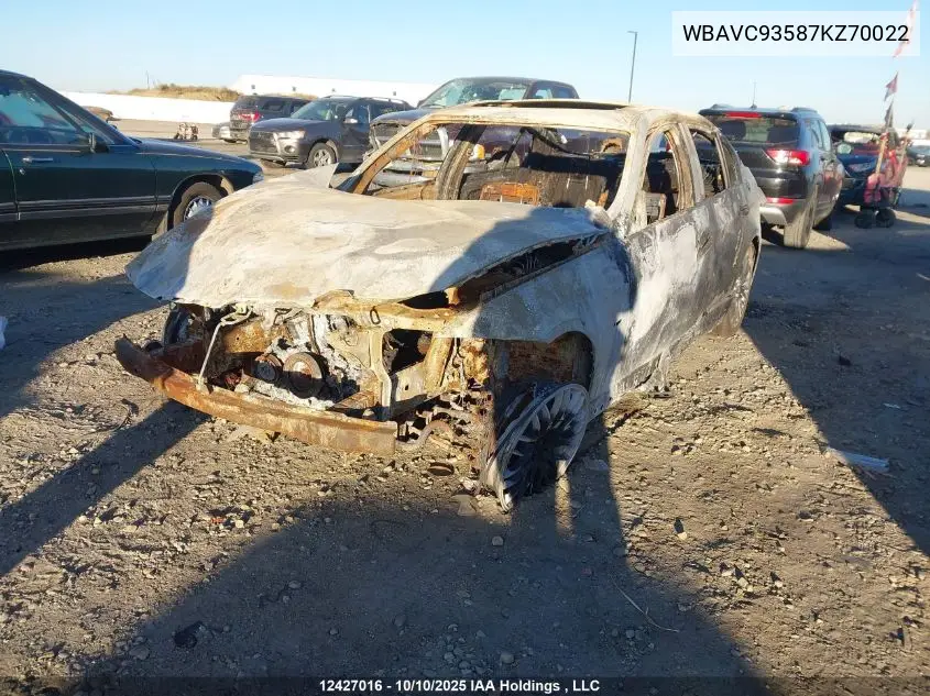 WBAVC93587KZ70022 2007 BMW 328Xi