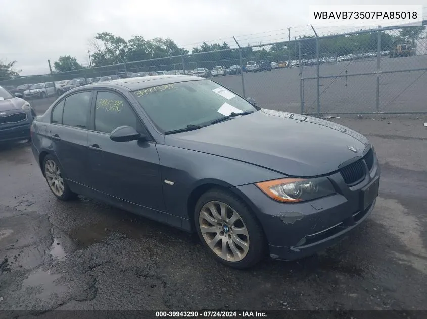 WBAVB73507PA85018 2007 BMW 335I I