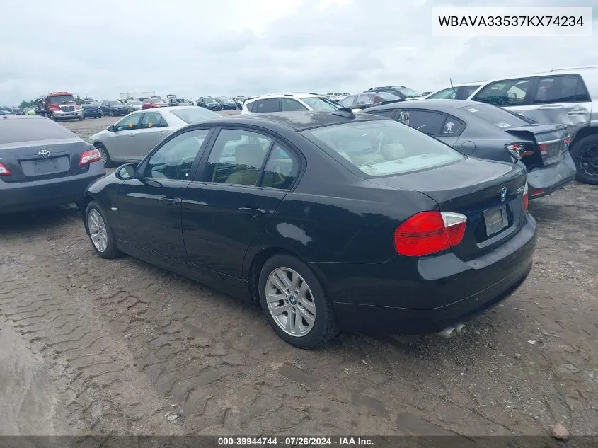 WBAVA33537KX74234 2007 BMW 328 I