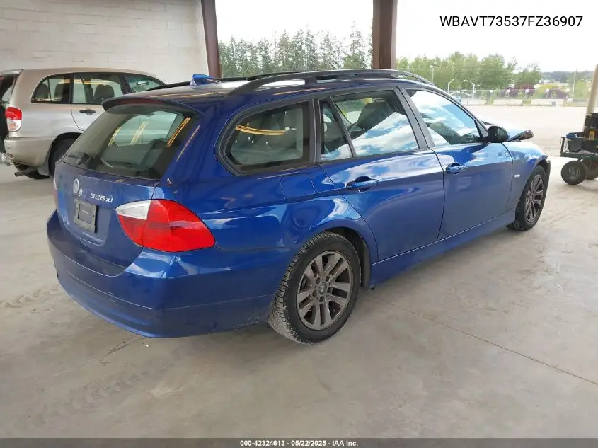 WBAVT73537FZ36907 2007 BMW 328Xi