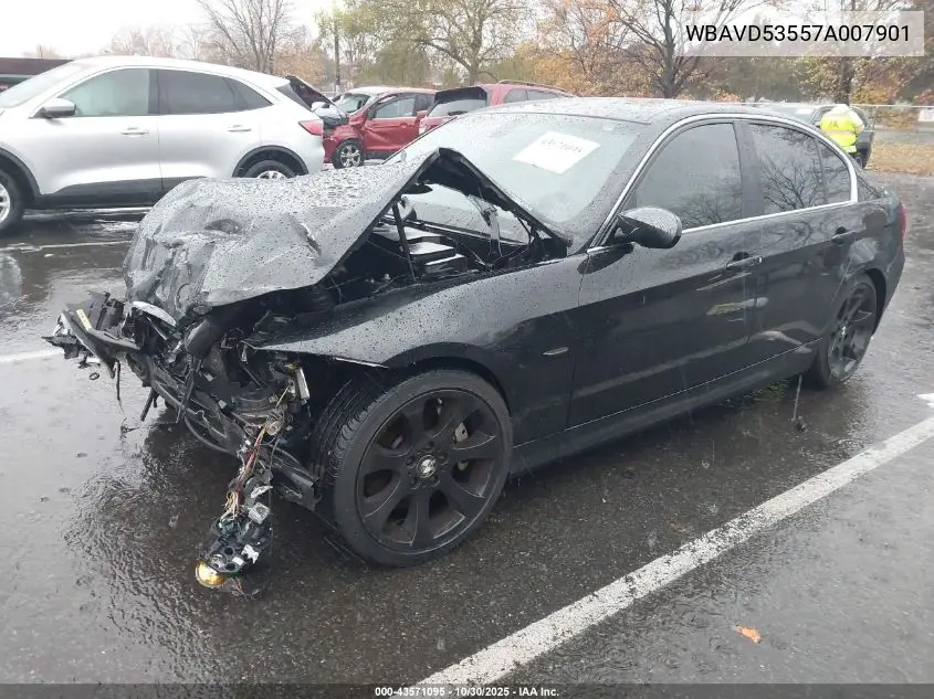 WBAVD53557A007901 2007 BMW 335Xi