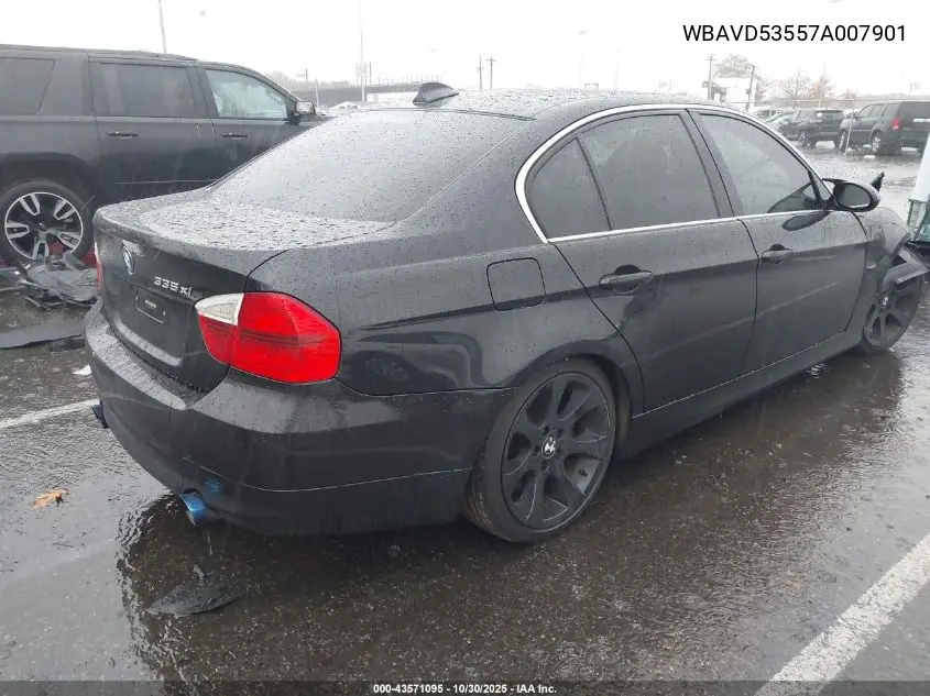 WBAVD53557A007901 2007 BMW 335Xi
