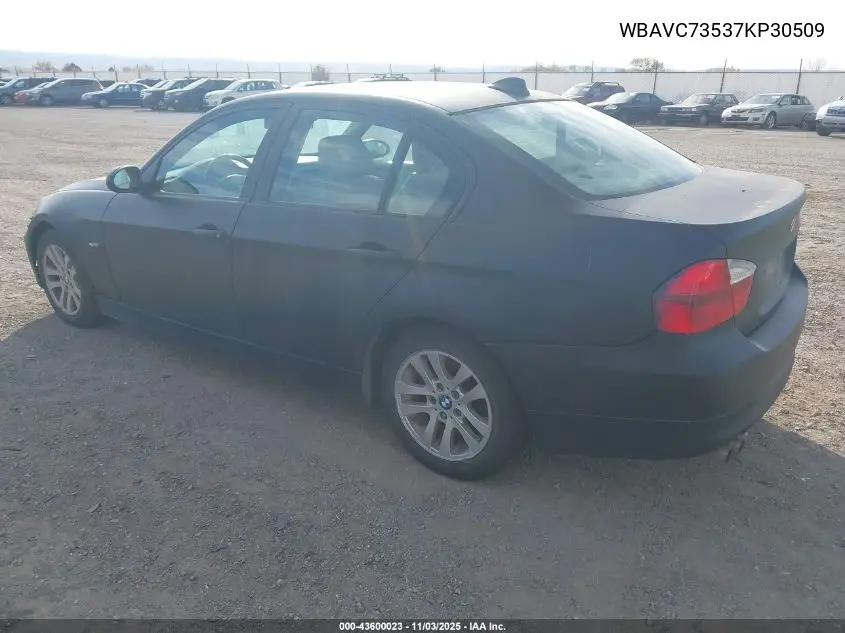 WBAVC73537KP30509 2007 BMW 328Xi