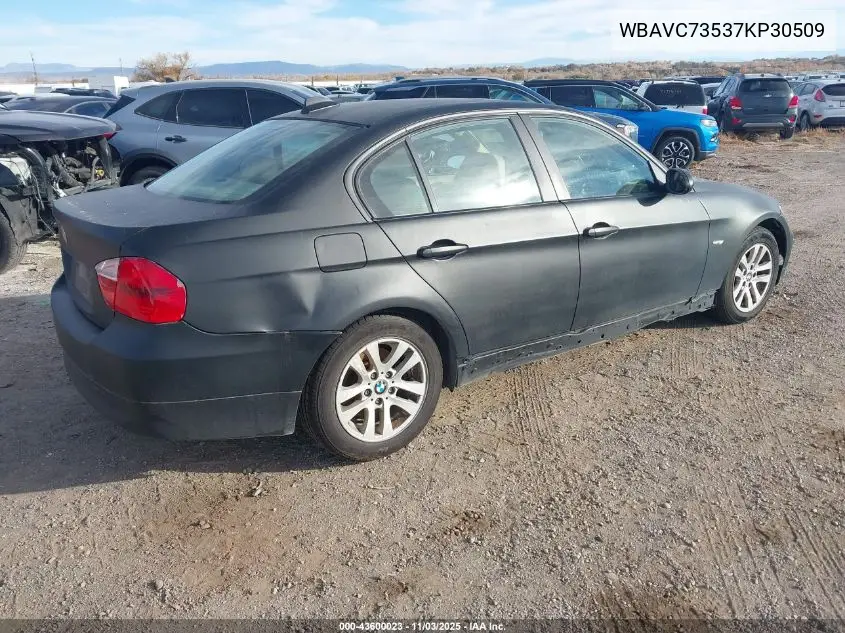 WBAVC73537KP30509 2007 BMW 328Xi
