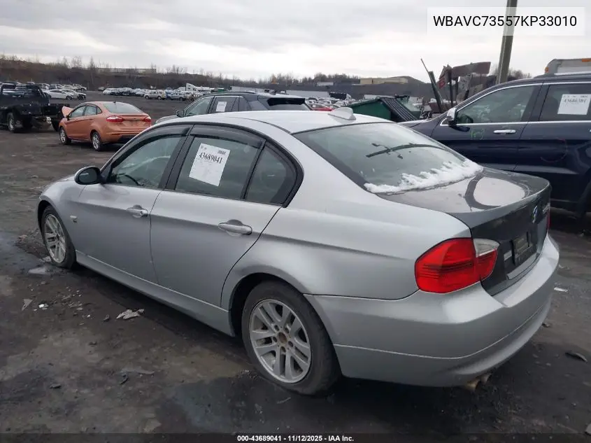 WBAVC73557KP33010 2007 BMW 328Xi