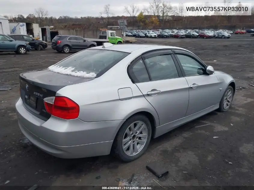 WBAVC73557KP33010 2007 BMW 328Xi