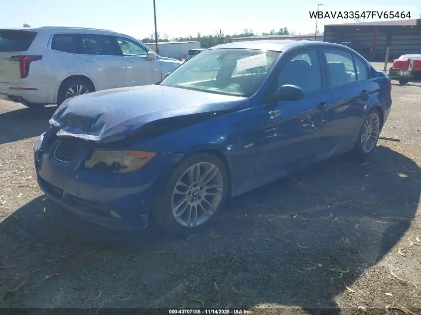 WBAVA33547FV65464 2007 BMW 328I