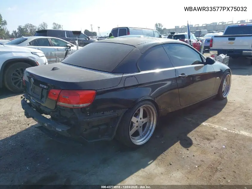 WBAWR33577PX75032 2007 BMW 328I