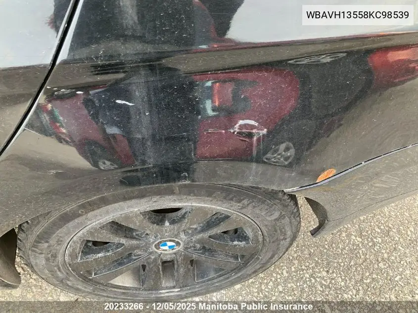 WBAVH13558KC98539 2008 BMW 323I