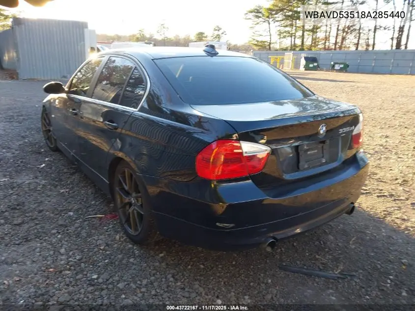 WBAVD53518A285440 2008 BMW 335Xi