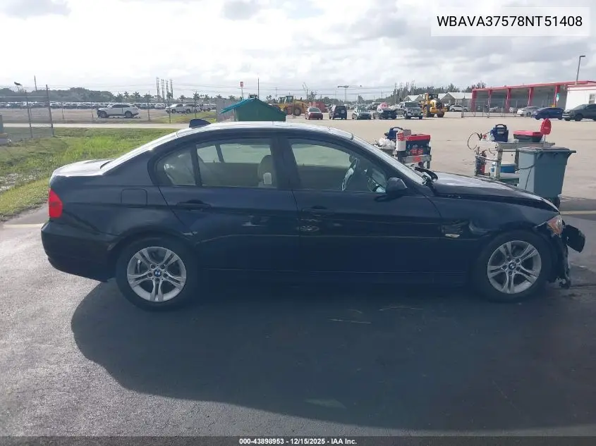 WBAVA37578NT51408 2008 BMW 328I