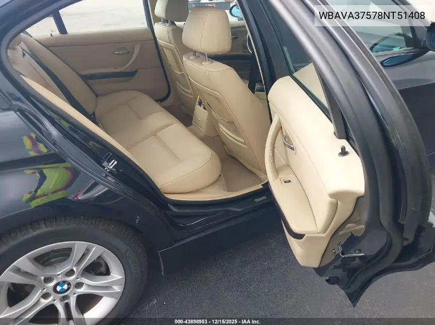 WBAVA37578NT51408 2008 BMW 328I