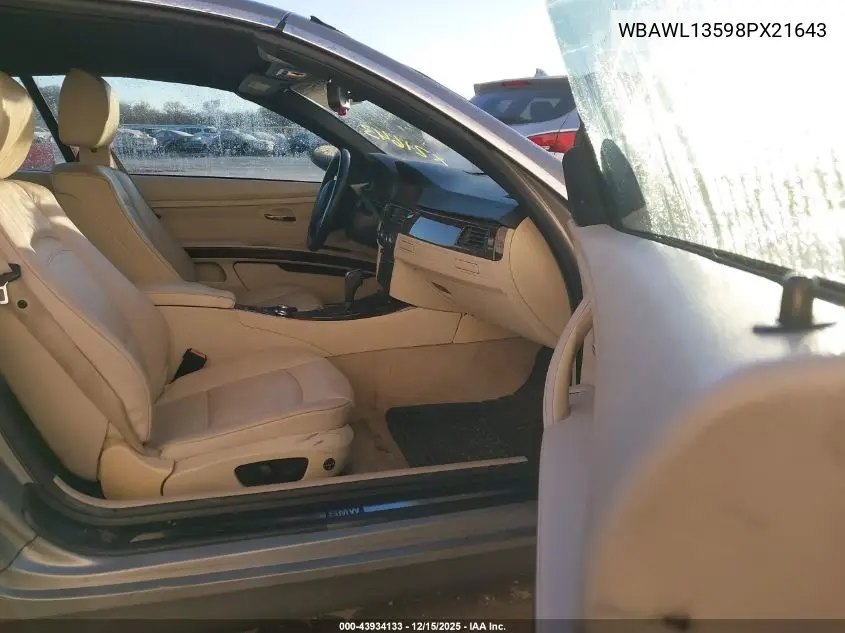 WBAWL13598PX21643 2008 BMW 328I