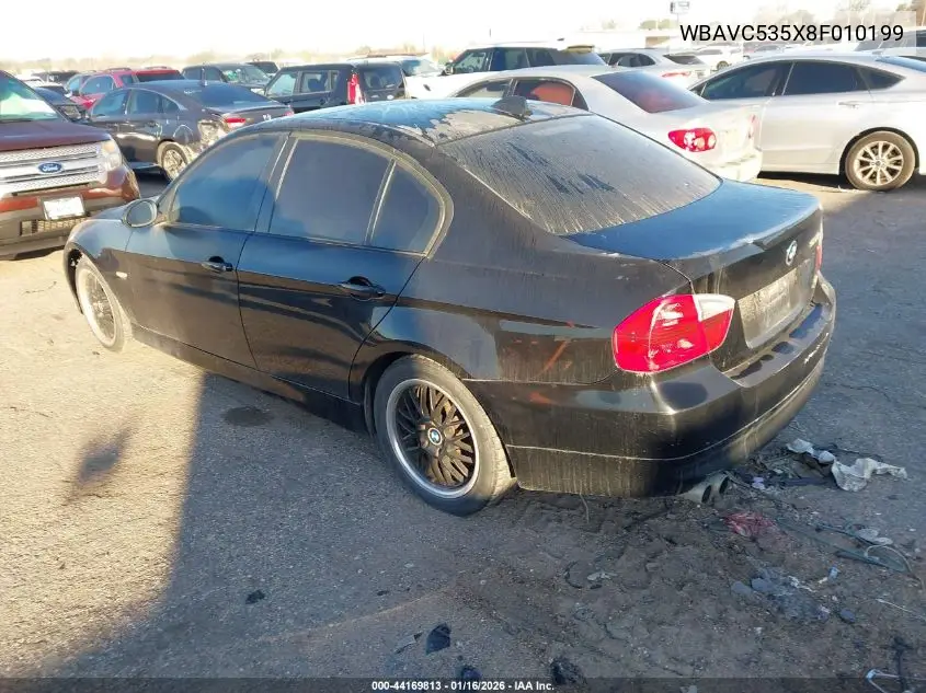 WBAVC535X8F010199 2008 BMW 328I
