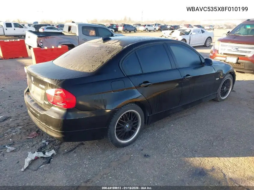 WBAVC535X8F010199 2008 BMW 328I