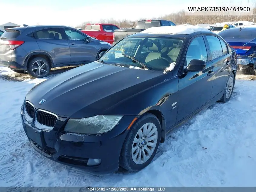 WBAPK73519A464900 2009 BMW 328I xDrive