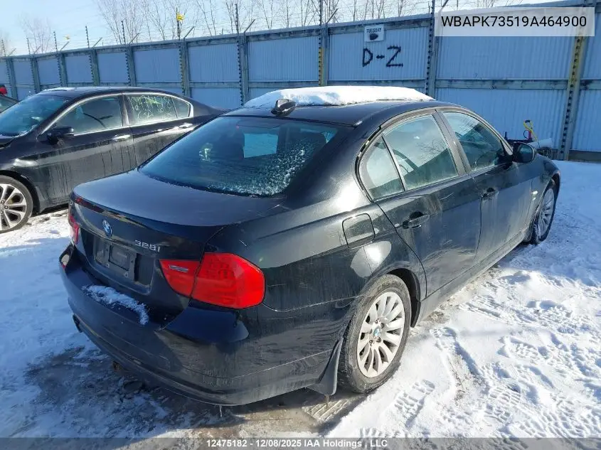 WBAPK73519A464900 2009 BMW 328I xDrive