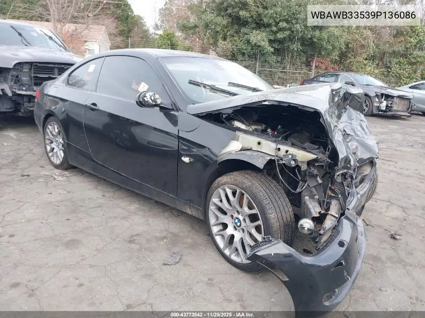 WBAWB33539P136086 2009 BMW 328I