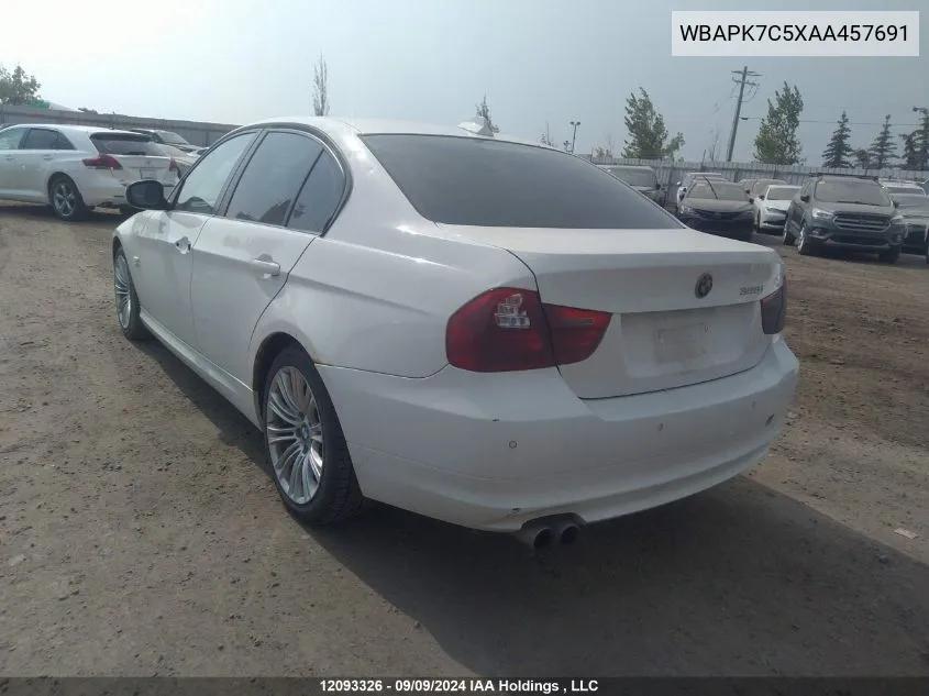 WBAPK7C5XAA457691 2010 BMW 3 Series 328I xDrive