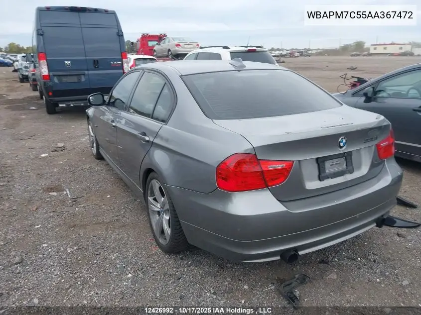 WBAPM7C55AA367472 2010 BMW 335 I