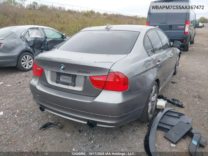 WBAPM7C55AA367472 2010 BMW 335 I