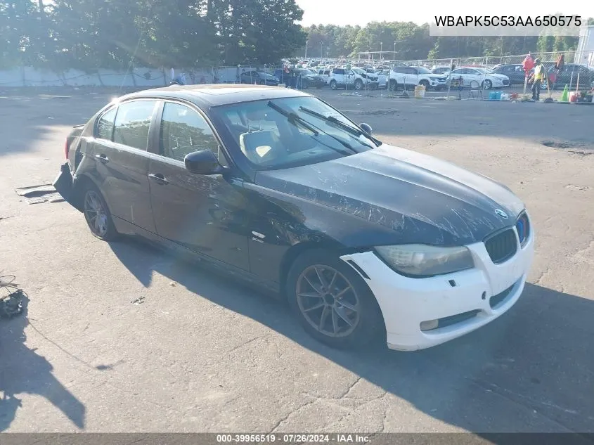 WBAPK5C53AA650575 2010 BMW 328I xDrive