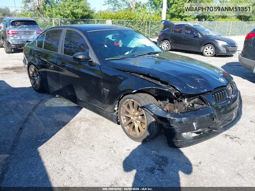 WBAPH7G59ANM51351 2010 BMW 328I