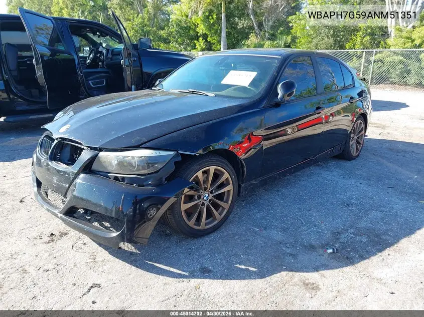 WBAPH7G59ANM51351 2010 BMW 328I