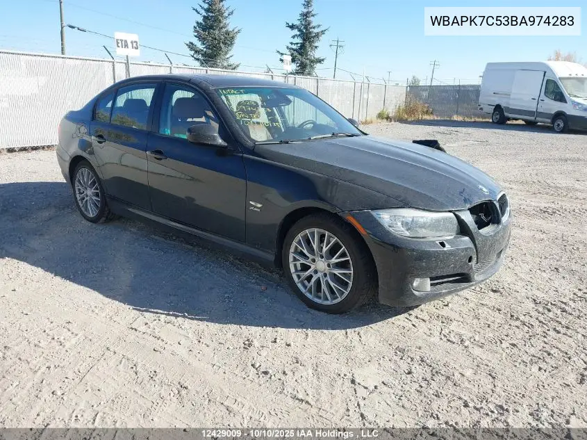 WBAPK7C53BA974283 2011 BMW 328 Xi