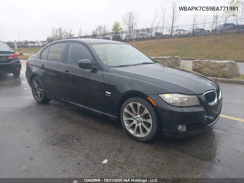 WBAPK7C59BA771981 2011 BMW 328 Xi