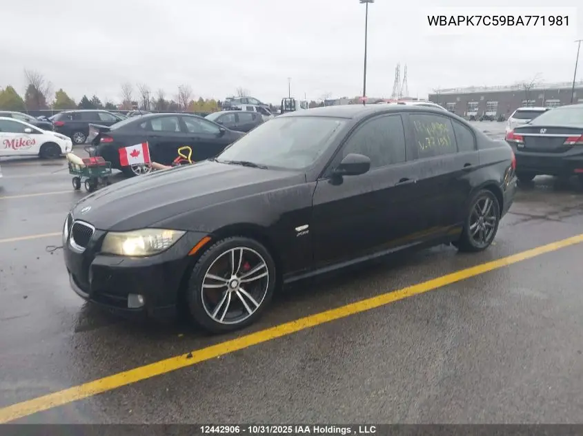 WBAPK7C59BA771981 2011 BMW 328 Xi