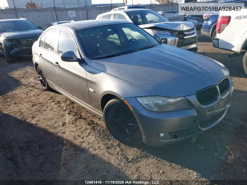 WBAPG7C59BA928457 2011 BMW 3 Series