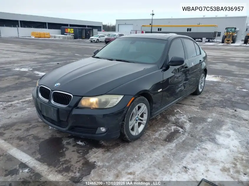 WBAPG7C53BA936957 2011 BMW 323 I