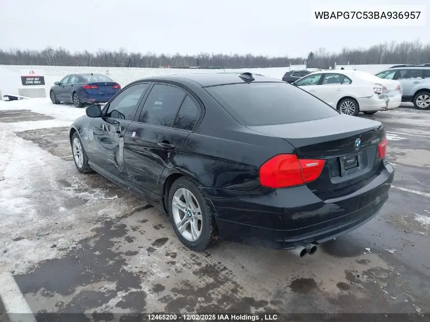 WBAPG7C53BA936957 2011 BMW 323 I