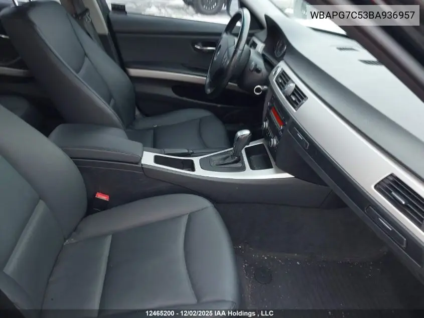 WBAPG7C53BA936957 2011 BMW 323 I