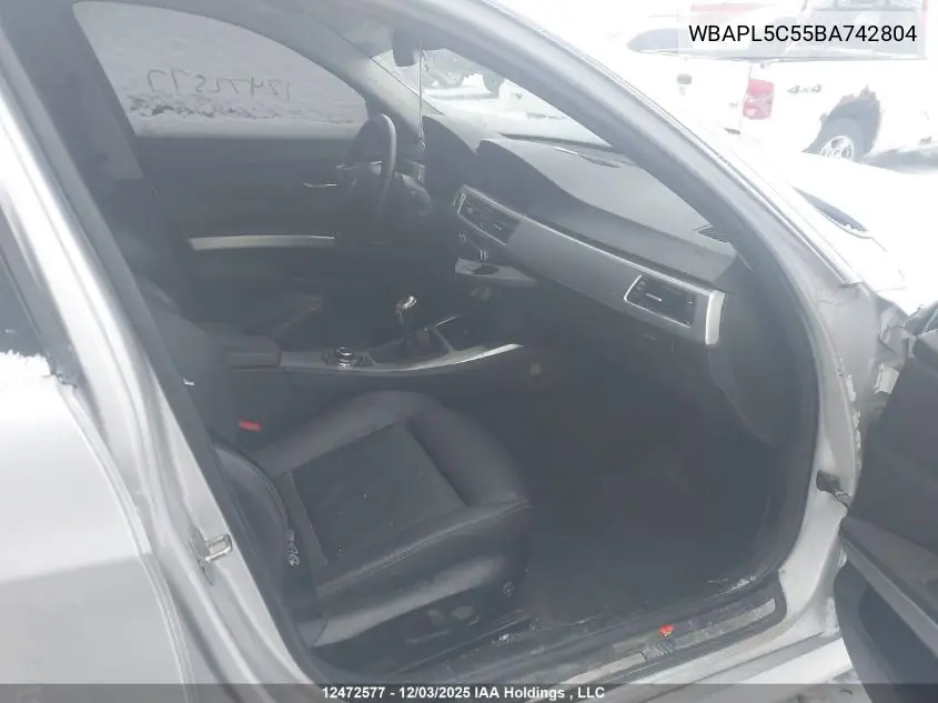 WBAPL5C55BA742804 2011 BMW 335I xDrive