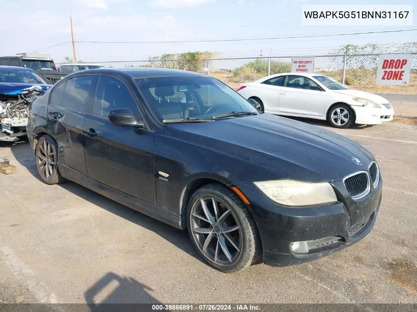 WBAPK5G51BNN31167 2011 BMW 328I xDrive